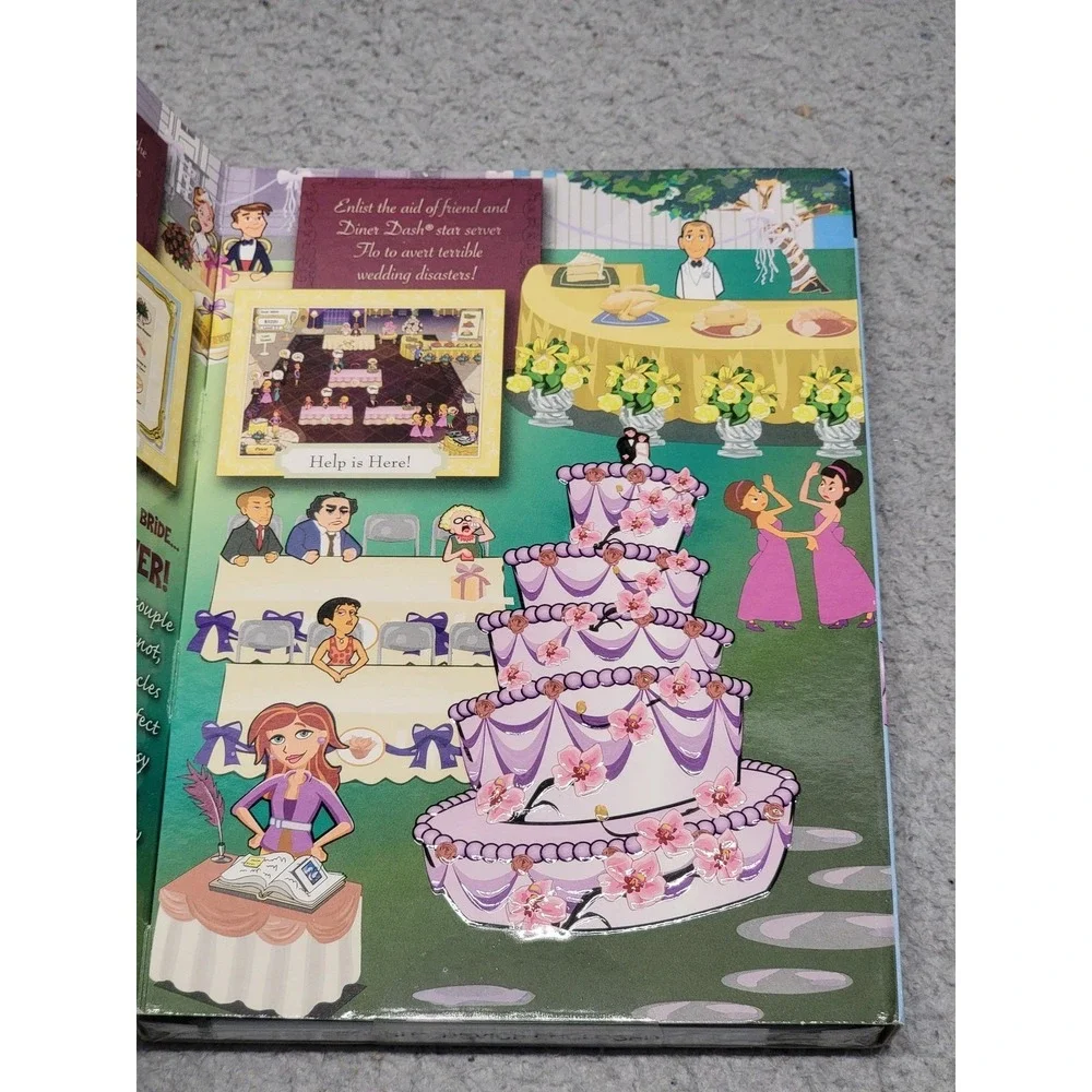 Wedding Dash PC Mac CD-ROM Game Sealed PlayFirst 2007 Sim Strategy